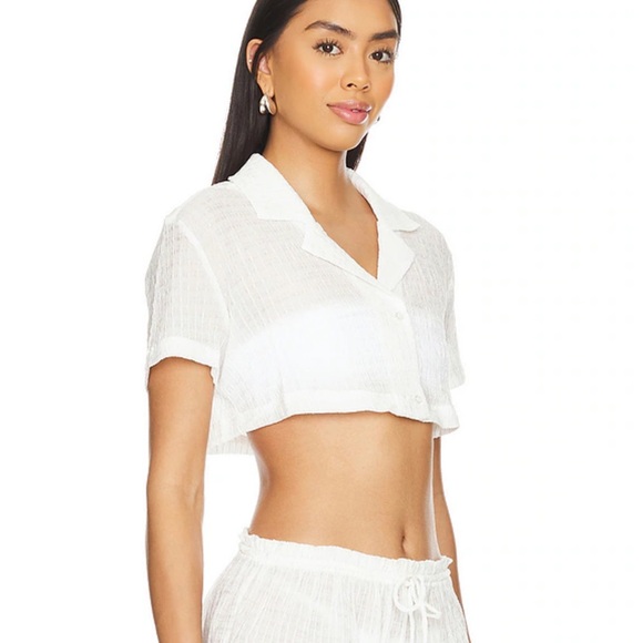 NWT REVOLVE X LOVERS + FRIENDS "DAYDREAMER CROP TOP" - XXS - Picture 2 of 5